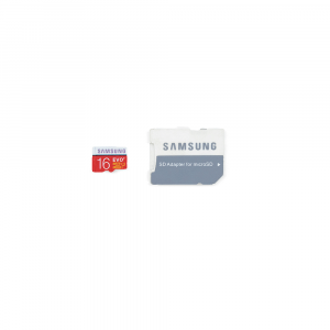 Карта памяти Samsung microSD EVO Plus 80MB/S 16GB + SD adapter